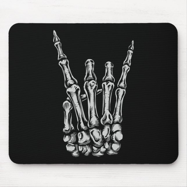Mousepad Rock On Banda Para As Mulheres Rock And Rols Para  (Frente)