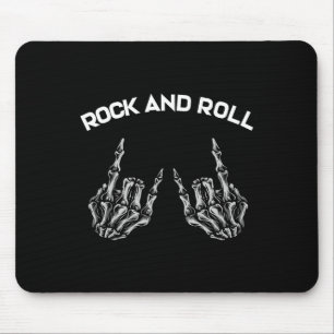 Mousepad Rock On Banda Para As Mulheres Rock And Rols Para
