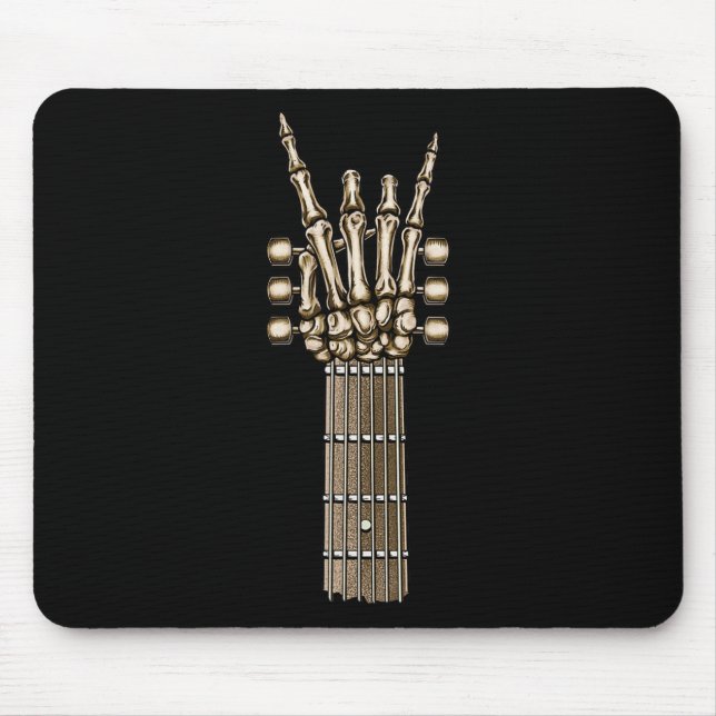 Mousepad Rock On Banda Para As Mulheres Rock And Rols Para  (Frente)
