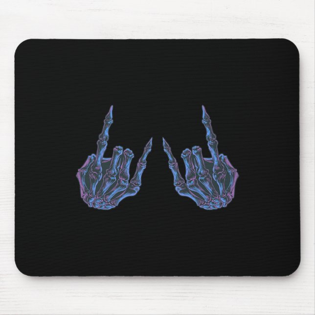 Mousepad Rock On Banda Para As Mulheres Rock And Rols Para  (Frente)