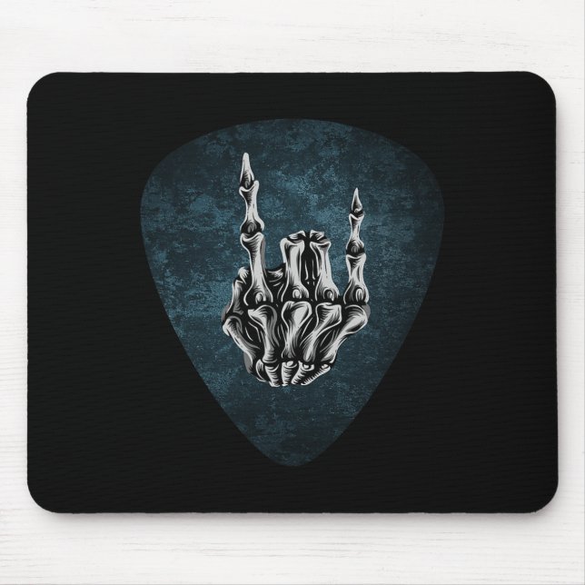 Mousepad Rock On Banda Para As Mulheres Rock And Rols Para  (Frente)