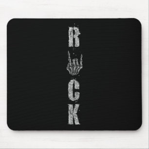 Mousepad Rock On Banda Para As Mulheres Rock And Rols Para
