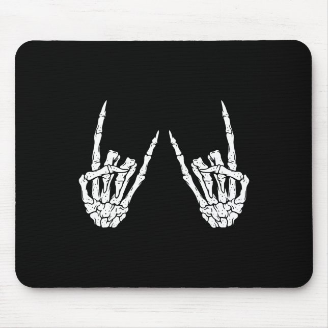 Mousepad Rock On Banda Rock And Roll Halloween Costume Men  (Frente)