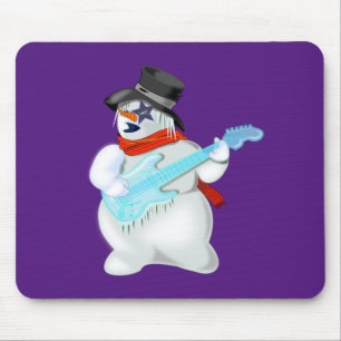 Mousepad Rock Snowman