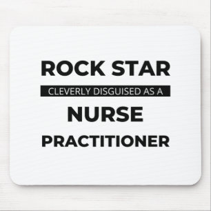 Mousepad Rock Star Claramente Disfarçada Como Enfermeira 2