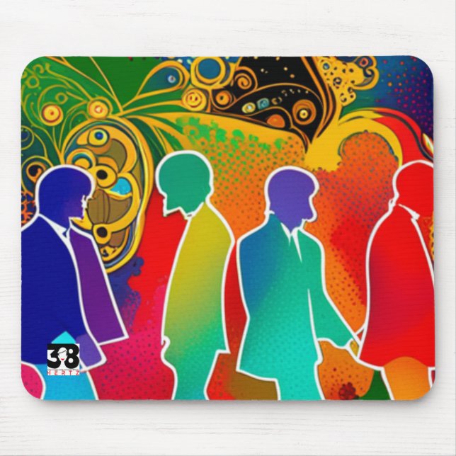 Mousepad Rock Stars (Frente)