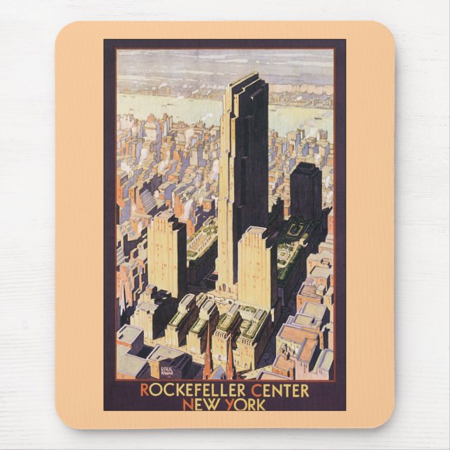 Mousepad Rockefeller Center New York (Frente)