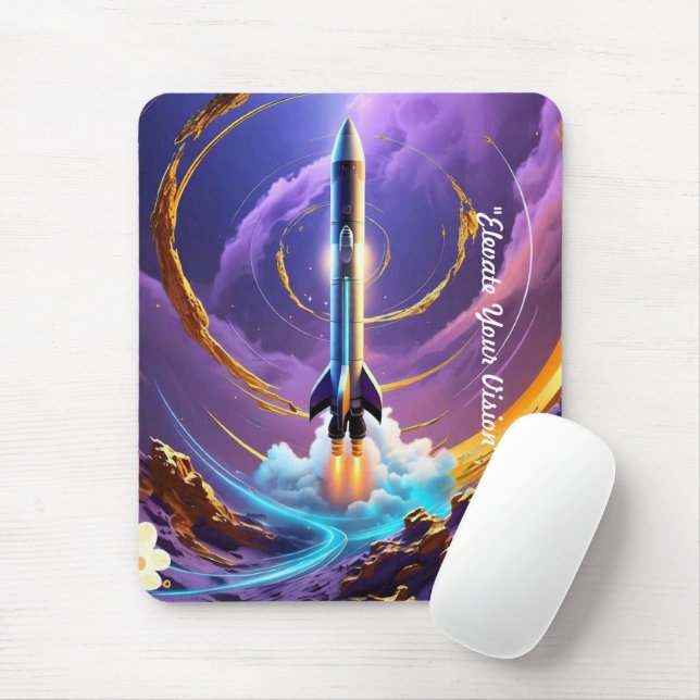 Mousepad "Rocket to Eternity" (Com mouse)