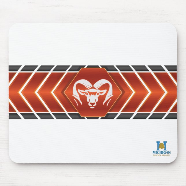 Mousepad Rockford Rams #2 (Frente)