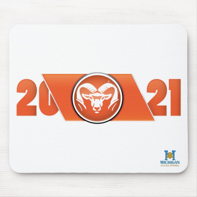 Mousepad Rockford Rams #5 (Frente)