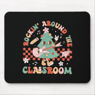 Mousepad Rockin' Em Torno Da Professora Christma