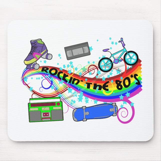 Mousepad Rockin o anos 80 (Frente)