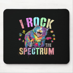 Mousepad Rockstar Eu Balanço O Espectro Autismo Motivação M