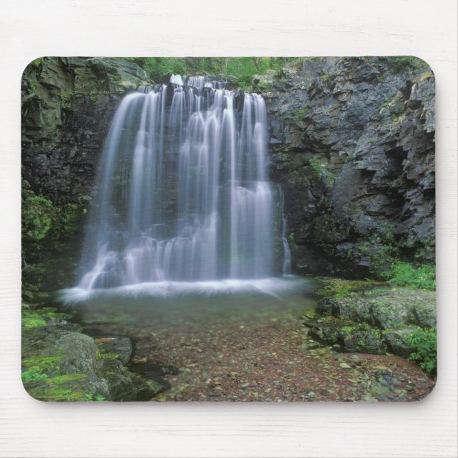 Mousepad Rockwell Falls no vale de Two Medicine em (Frente)