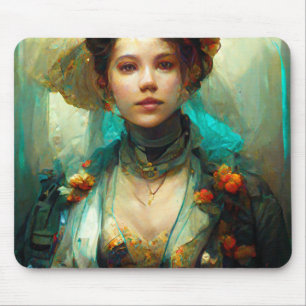 Mousepad Rococo Future Sci-Fi Fantasy