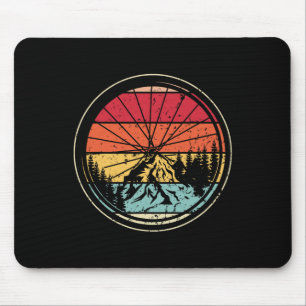 Mousepad Roda de Bicicleta de Montanha Vintage Mtb Ciclismo