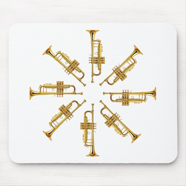 Mousepad Roda de trompetes (Frente)