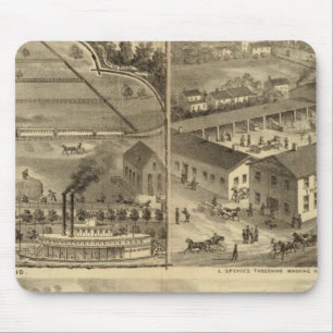 Mousepad Roda Ferro Roda Roda Empresa de Ferro e unhas