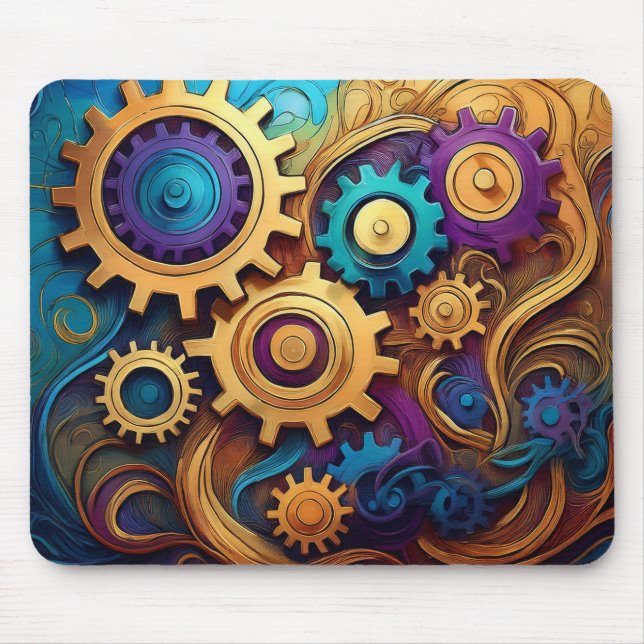 Mousepad Rodas da vida (Frente)