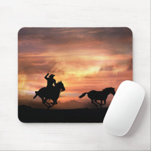 Mousepad Rodeio Ocidental do Cowboy Country