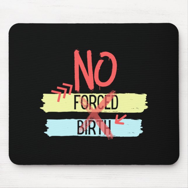 Mousepad Roe Vs Wade Pro Escolha Direitos do Aborto Mulhere (Frente)