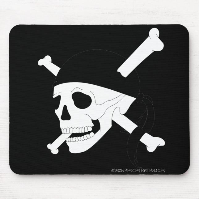 Mousepad Roger alegre #1 (Frente)