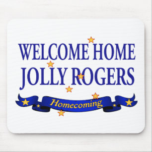 Mousepad Rogers alegre Home bem-vindo