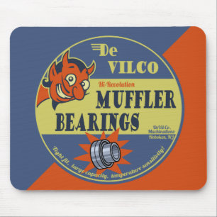 Mousepad Rolamentos do silencioso de DeVILco