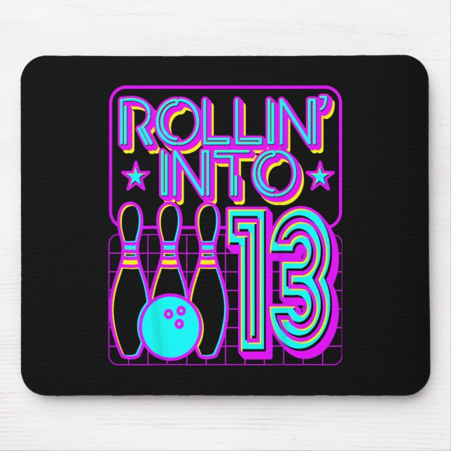 Mousepad Rolando para a Festa de aniversário da 13 da Bolic (Frente)