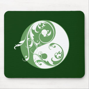 Mousepad Rolando Yin & Yang (verde)