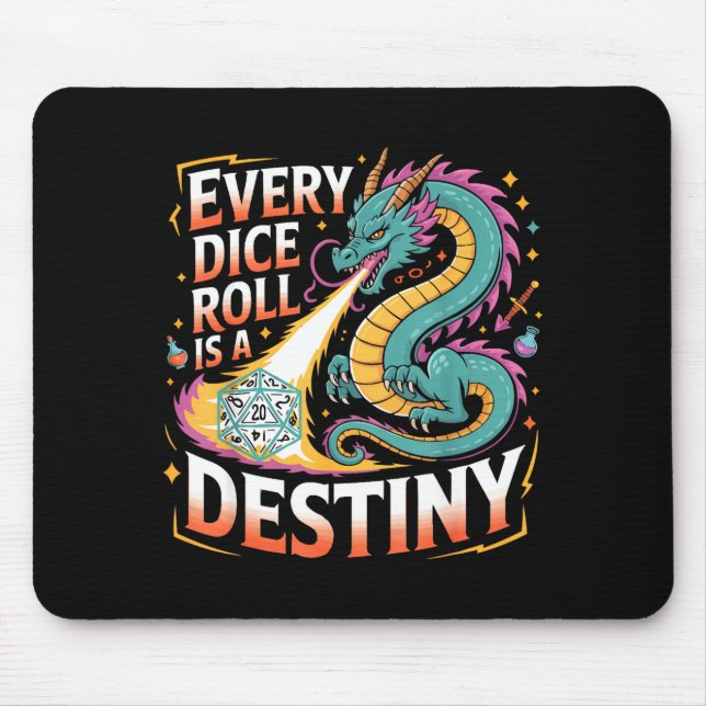 Mousepad Role Playing Gamer Rpg Master D20 Tabletop Funny R (Frente)