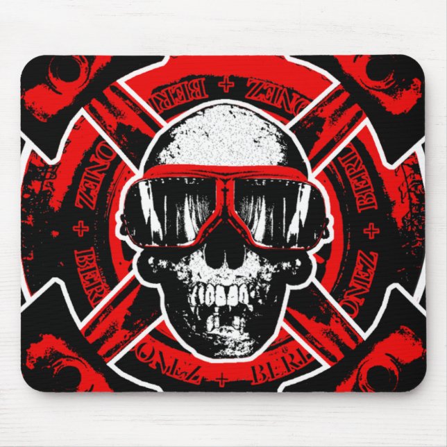 Mousepad RollingBonez - nitro piloto (Frente)