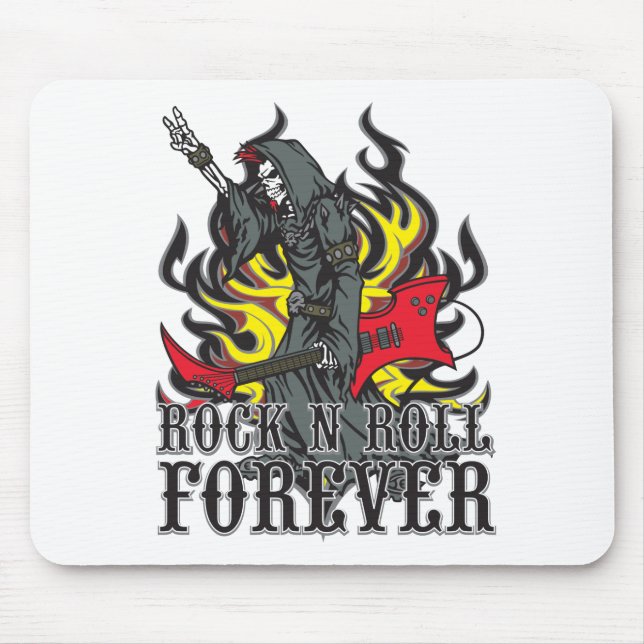 Mousepad Rolo da rocha N para sempre (Frente)