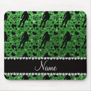 Mousepad Rolo verde conhecido feito sob encomenda derby do