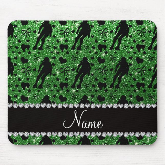 Mousepad Rolo verde conhecido feito sob encomenda derby do (Frente)