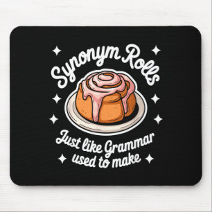 Mousepad Rolos de Sinônimos Assim Como a Gramática Costumav