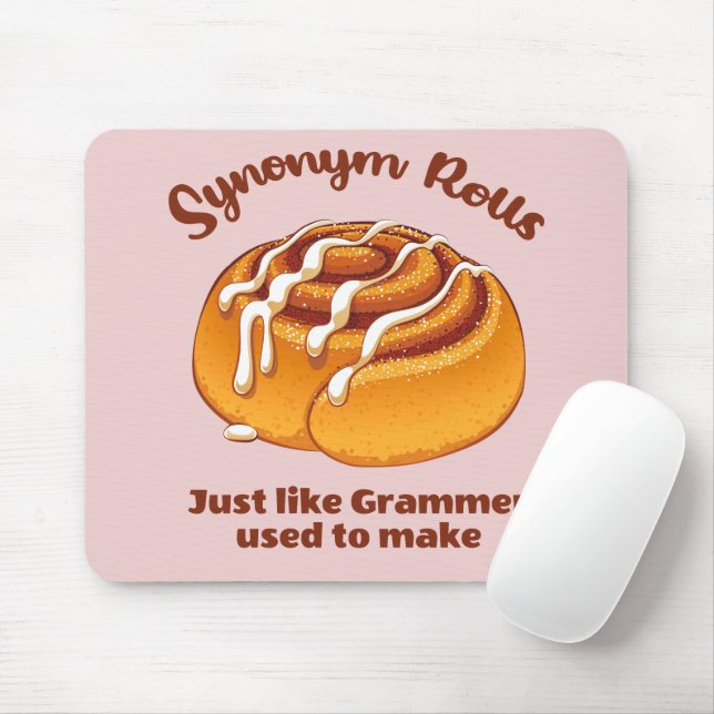 Mousepad Rolos Sinônimos Como Grammer Costumava Fazer (Com mouse)