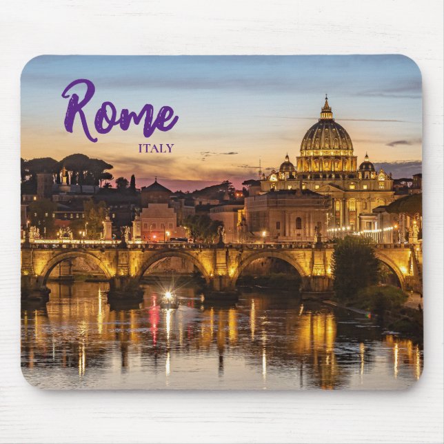 Mousepad Roma Itália Basílica de São Pedro  (Frente)