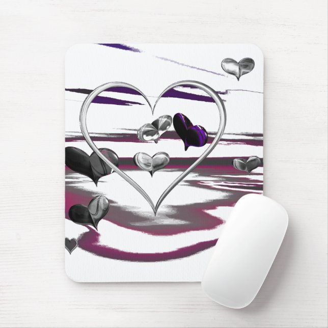 Mousepad Romance futurístico (Com mouse)