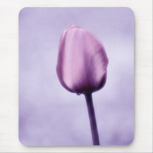 Mousepad Romance roxo da tulipa da lavanda