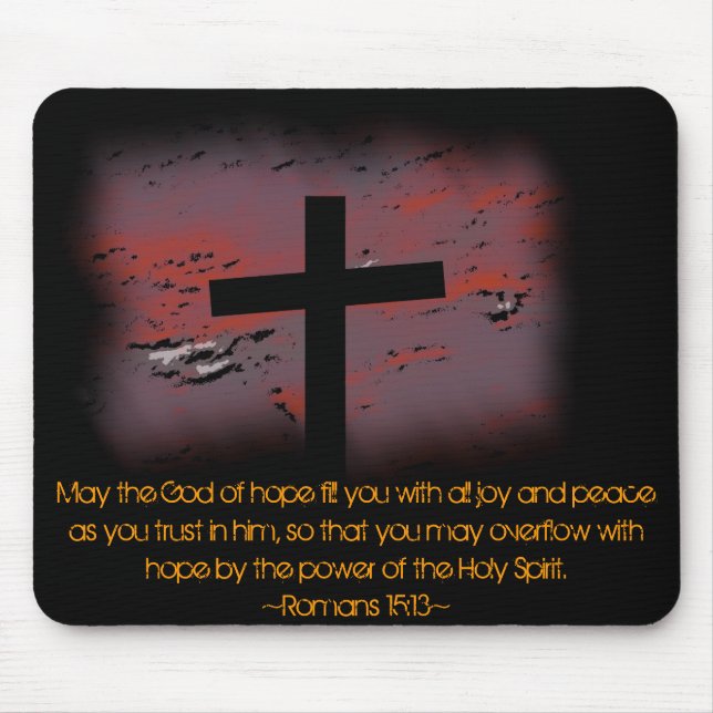 Mousepad Romanos 15:13 (Frente)