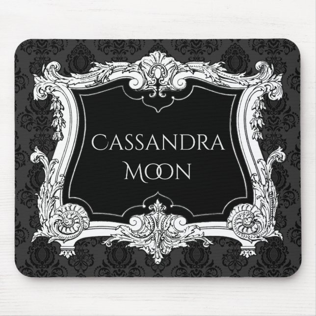 Mousepad Romântico,Francês Elegante (Frente)