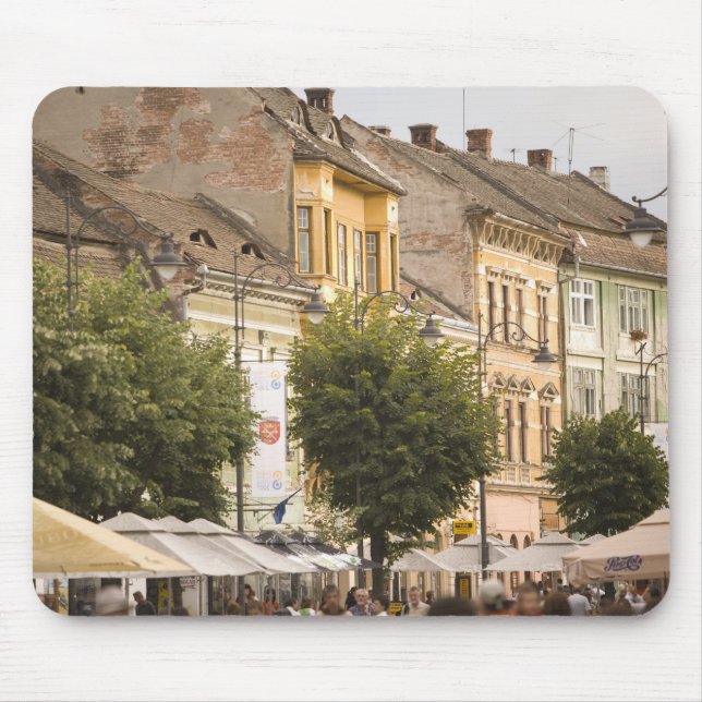 Mousepad Romênia, Sibiu. Nova Cidade. RF) (Frente)