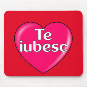 Mousepad Romeno - Eu te amo
