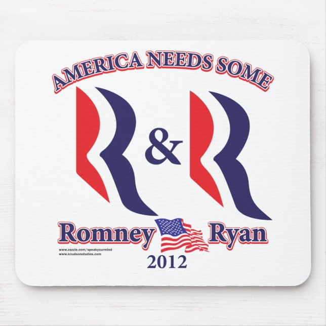 Mousepad Romney e Ryan (Frente)