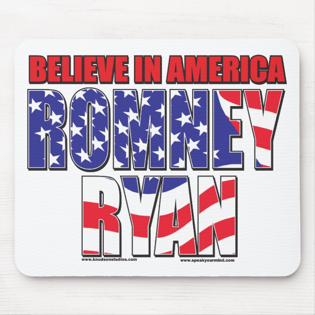 Mousepad Romney e Ryan (Frente)