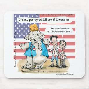 Mousepad Romney & Ryan É Minha Festa Presentes e Cartões Di