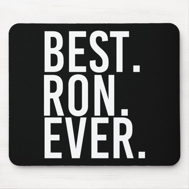 Mousepad Ron sempre homens engraçados ideia de presente do  (Frente)