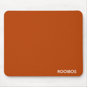 Mousepad Rooibos - cor vermelha castanho