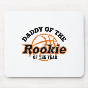 Mousepad Rookie pai Do Camisa De Esqueleto Do Ano